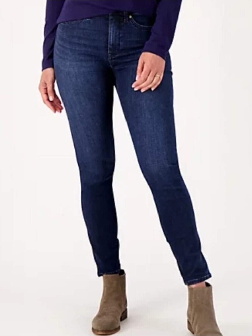 NYDJ High-Rise Indigo Skinny Jeans
